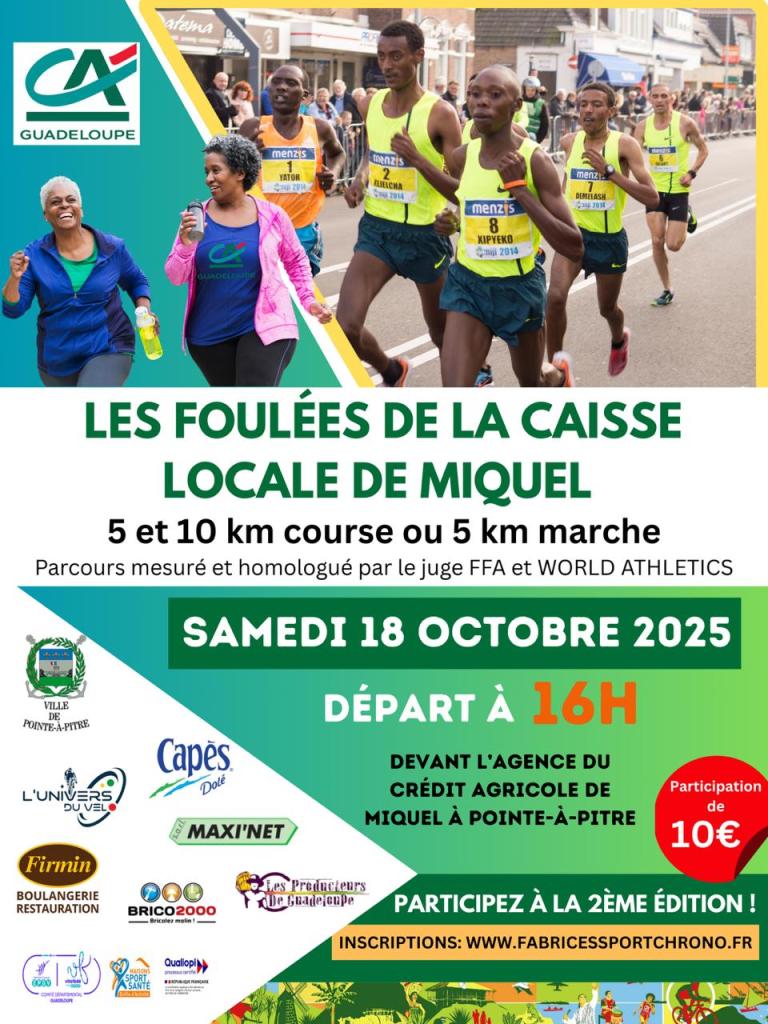Les Foulées de la Caisse Locale de Miquel